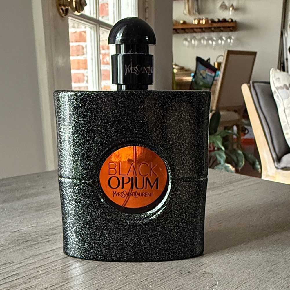 YSL Black Opium Eau de Parfum 3 oz Like New